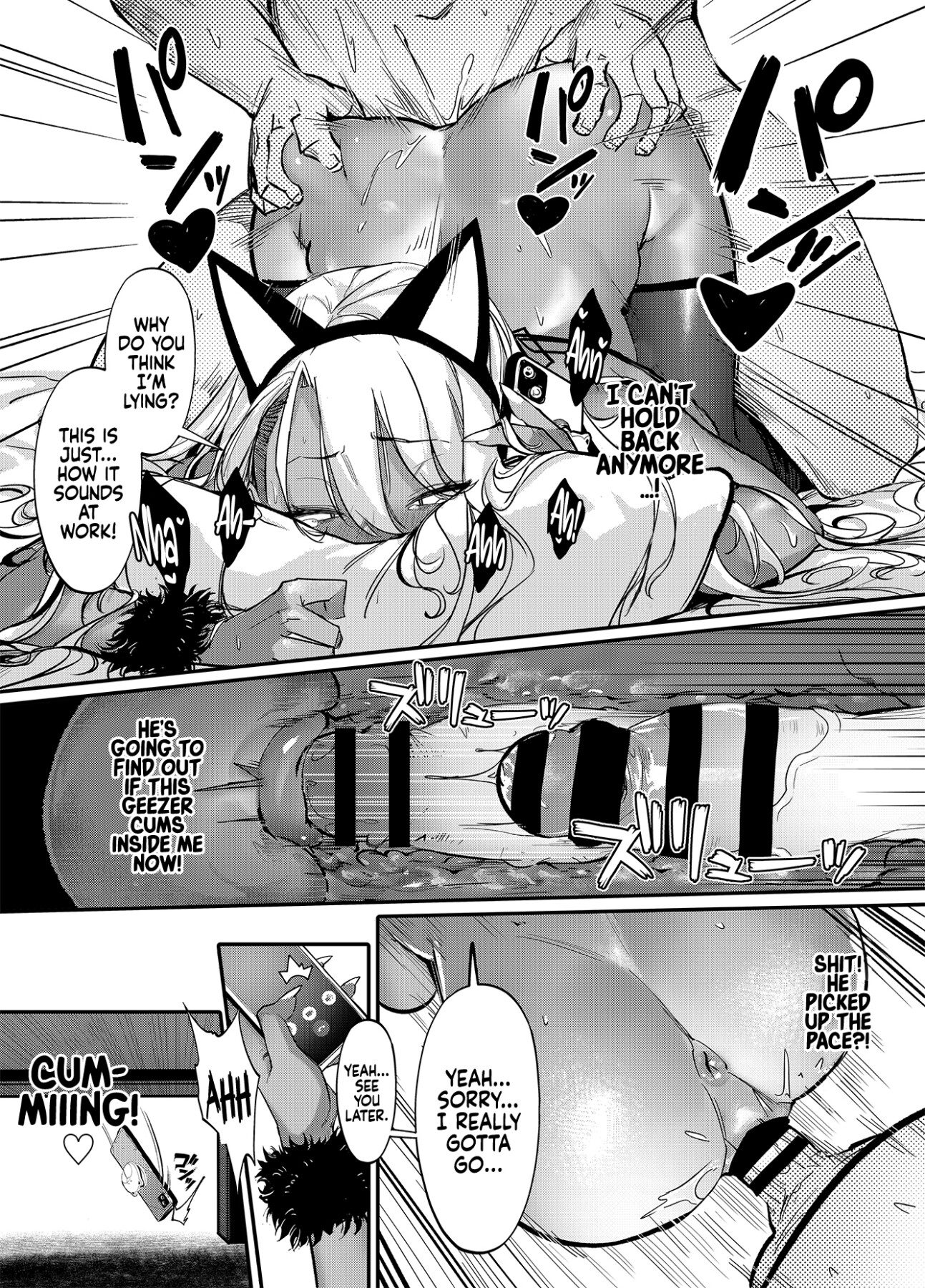 Hentai Manga Comic-Putting a Cheeky Gyaru in Her Place 2.0-Read-15